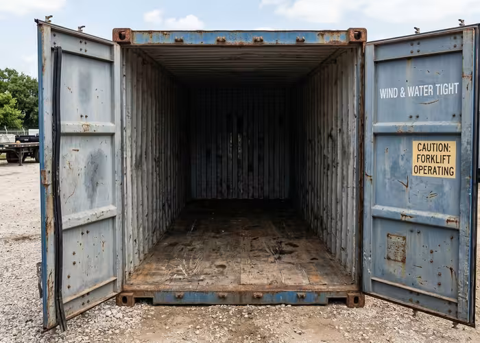 Wind & Water Tight (WWT) shipping container